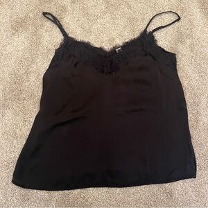 BP | Black Lace Silk Cami - XS